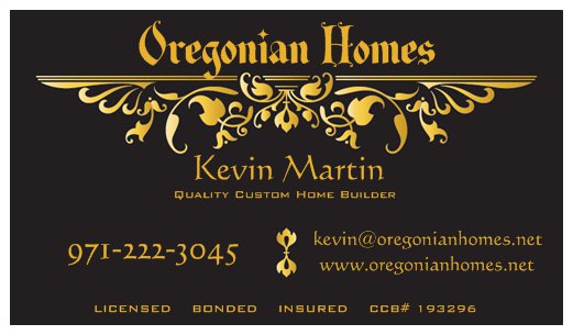 Oregonian Homes Logo
