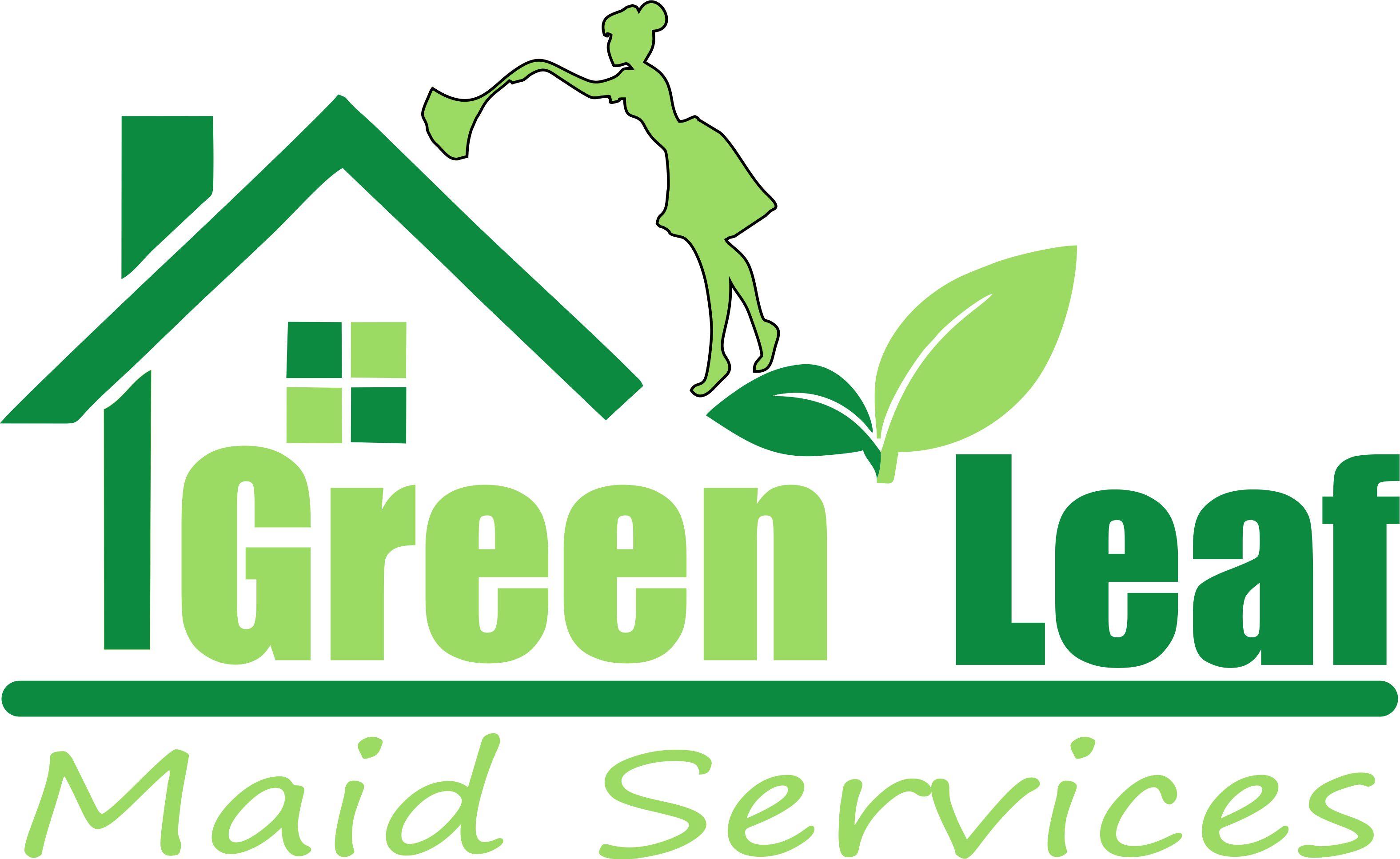 Green Leaf Maid Services Logo