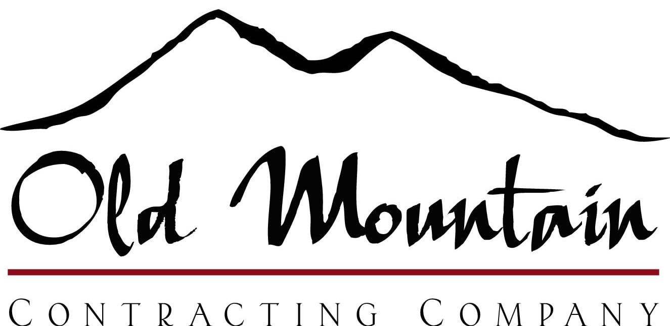 Old Mountain Contracting Company Logo