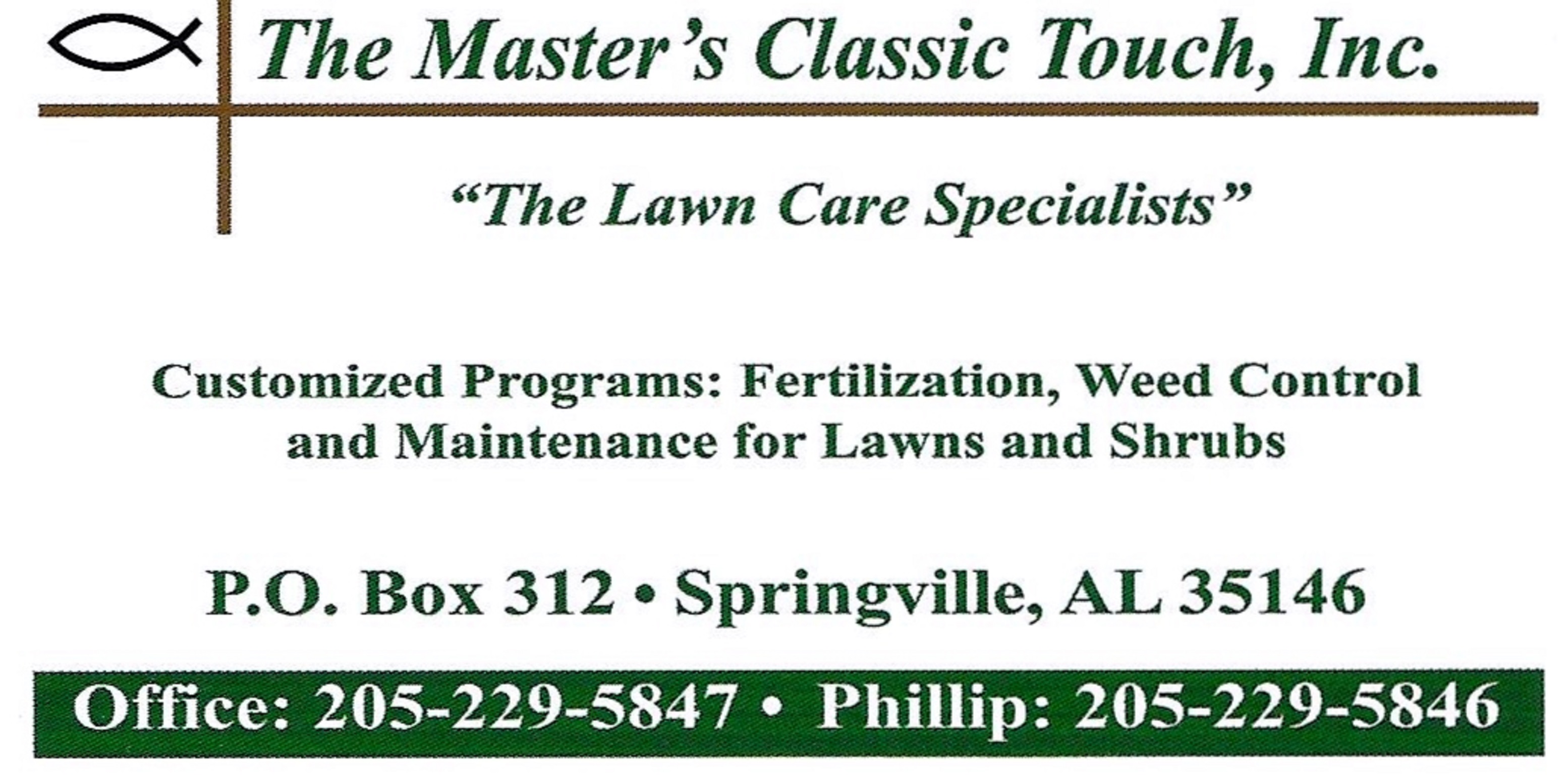The Master's Classic Touch, Inc. Logo