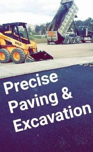 Precise Paving & Excavation, LLC Logo