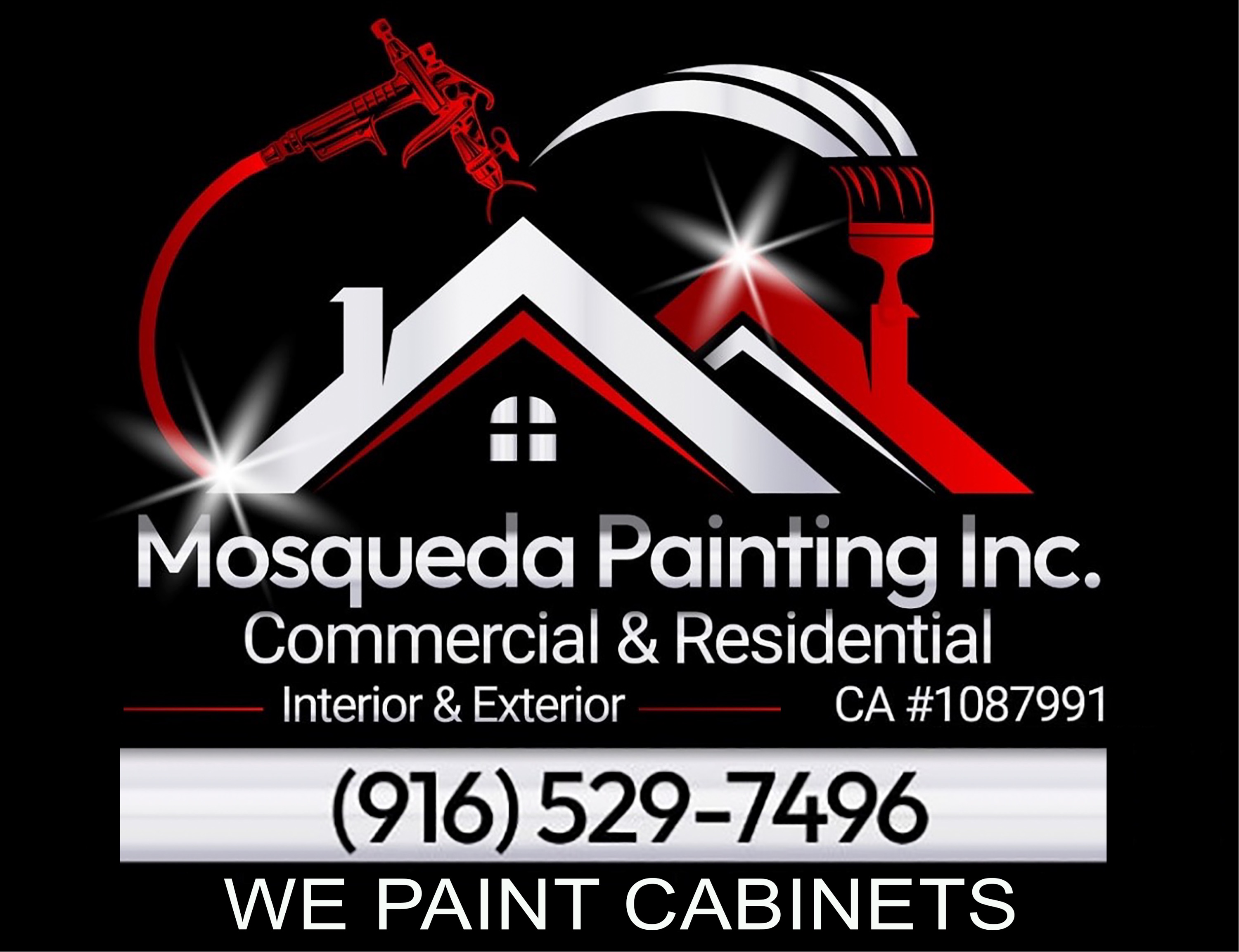 Mosqueda Corporation Painting Logo
