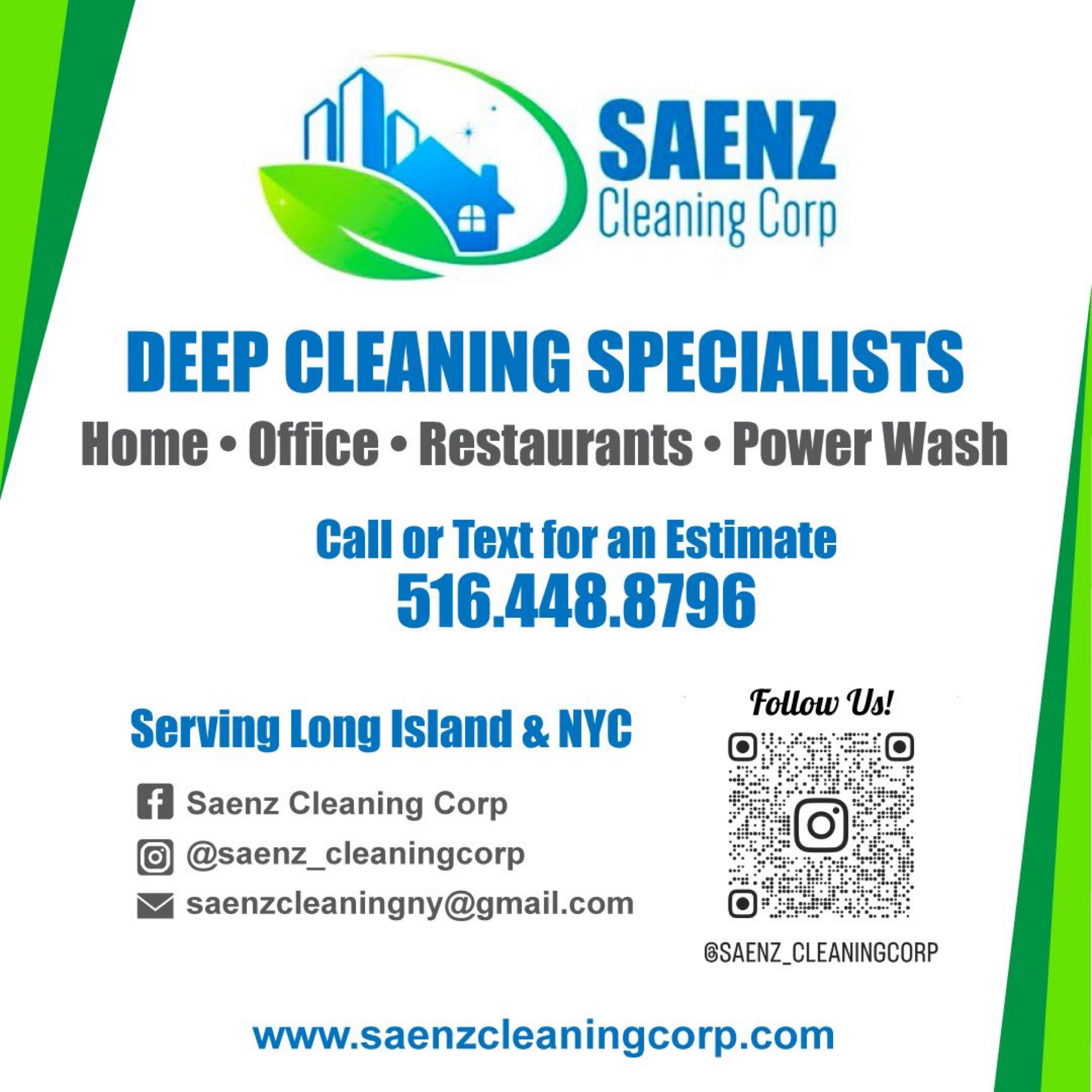 Saenz Cleaning Corp Logo