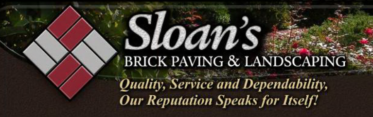 Sloan's Brick Paving and Landscaping Logo