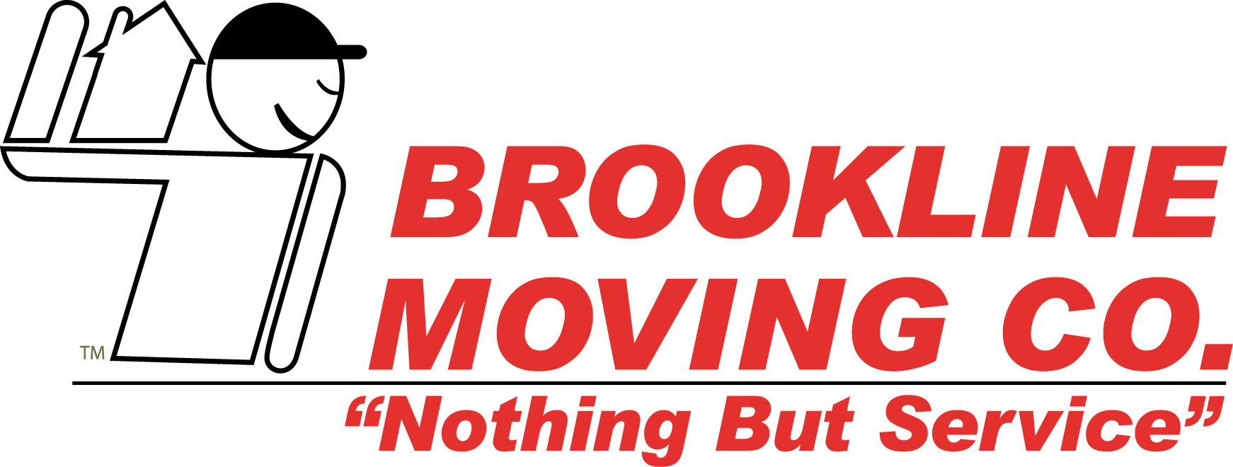 Brookline Moving Company Logo