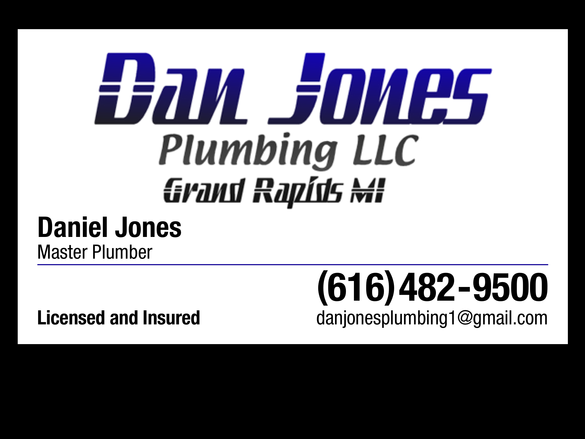 Dan Jones Plumbing, LLC Logo