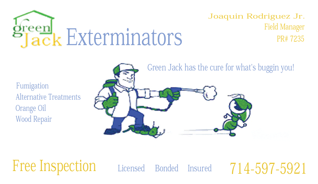 Green Jack Exterminators Logo