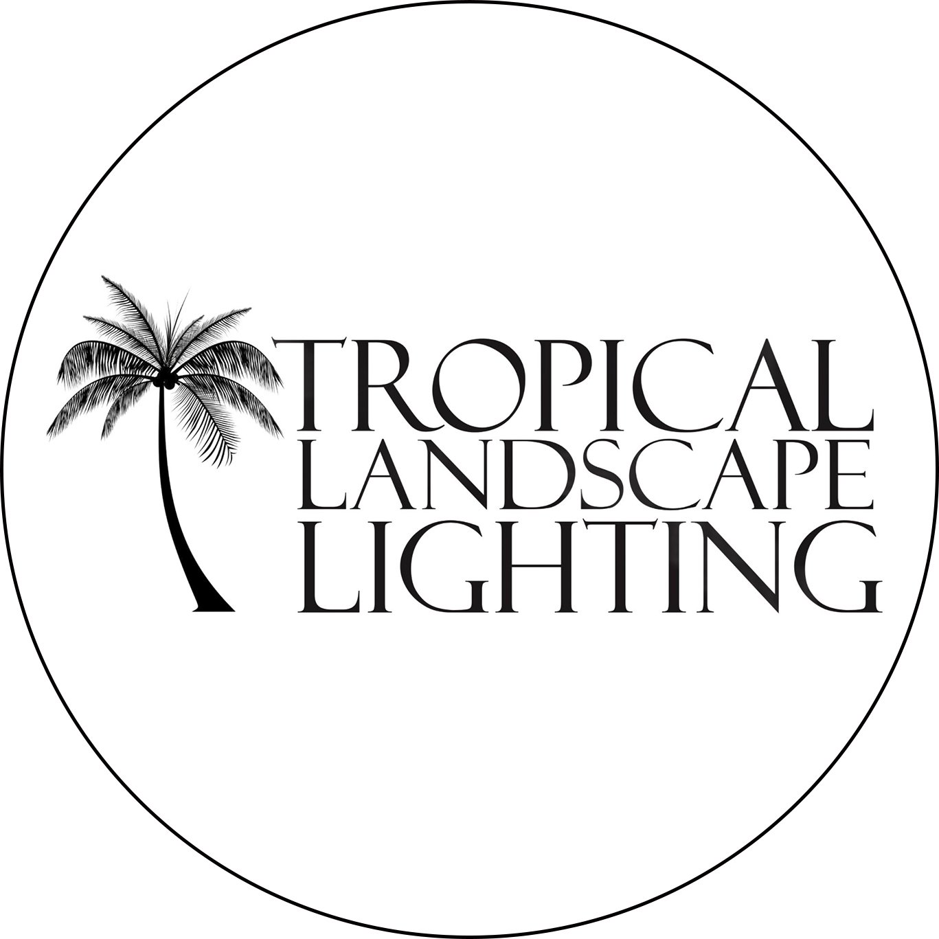 Tropical Landscape Lighting Logo