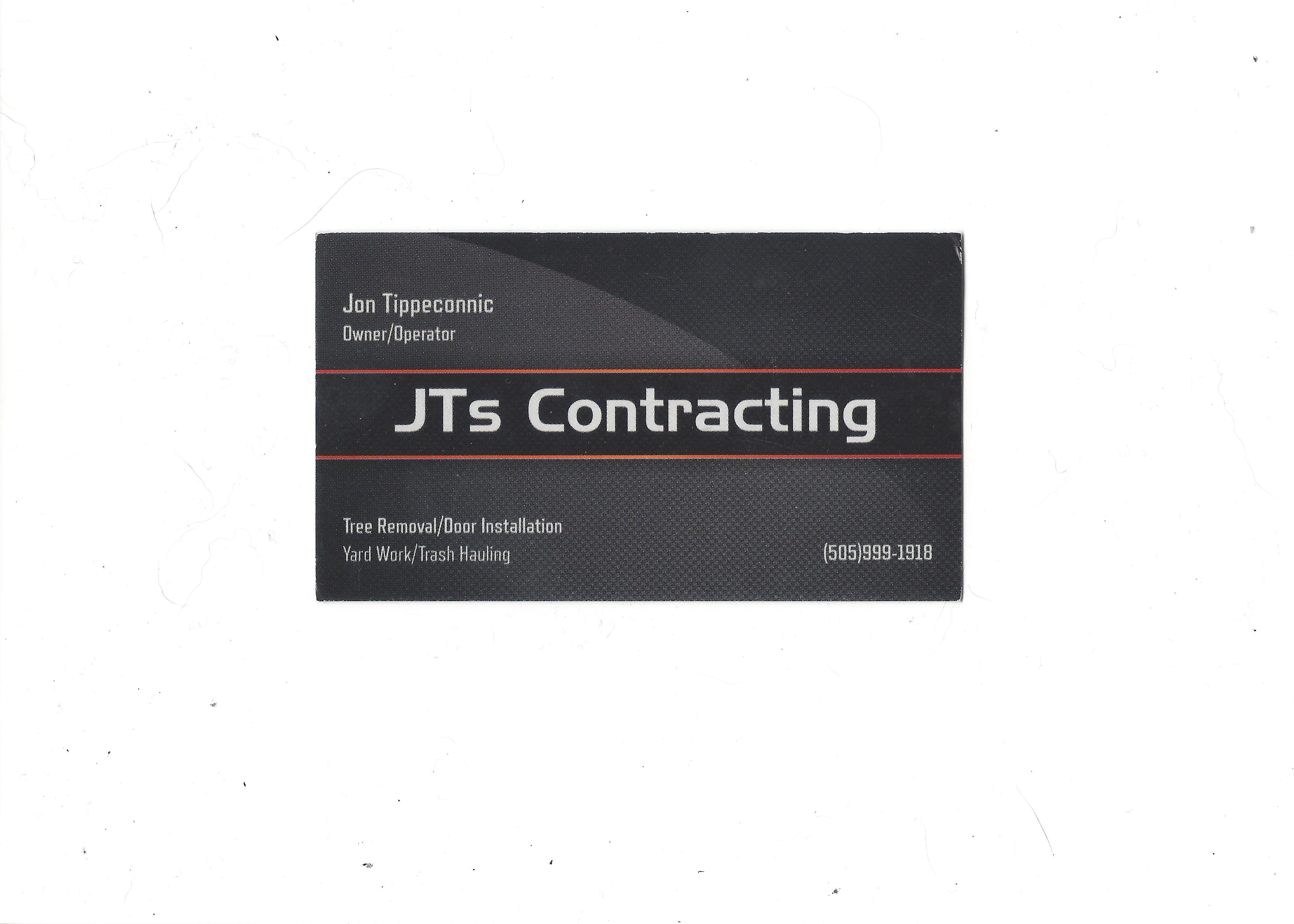 JT's Contracting Logo