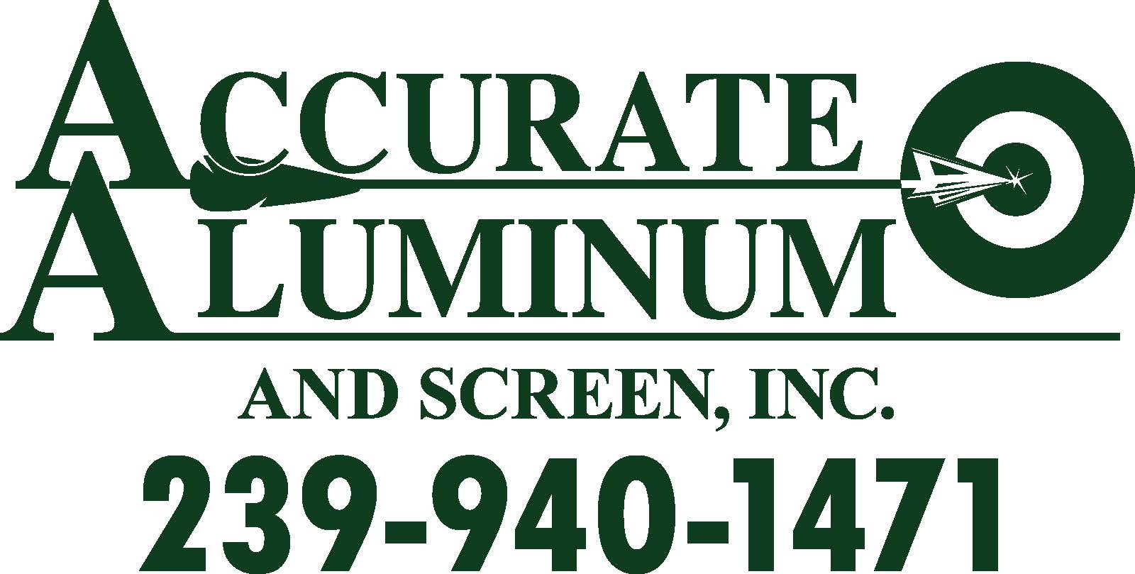 Accurate Aluminum and Screen, Inc. Logo
