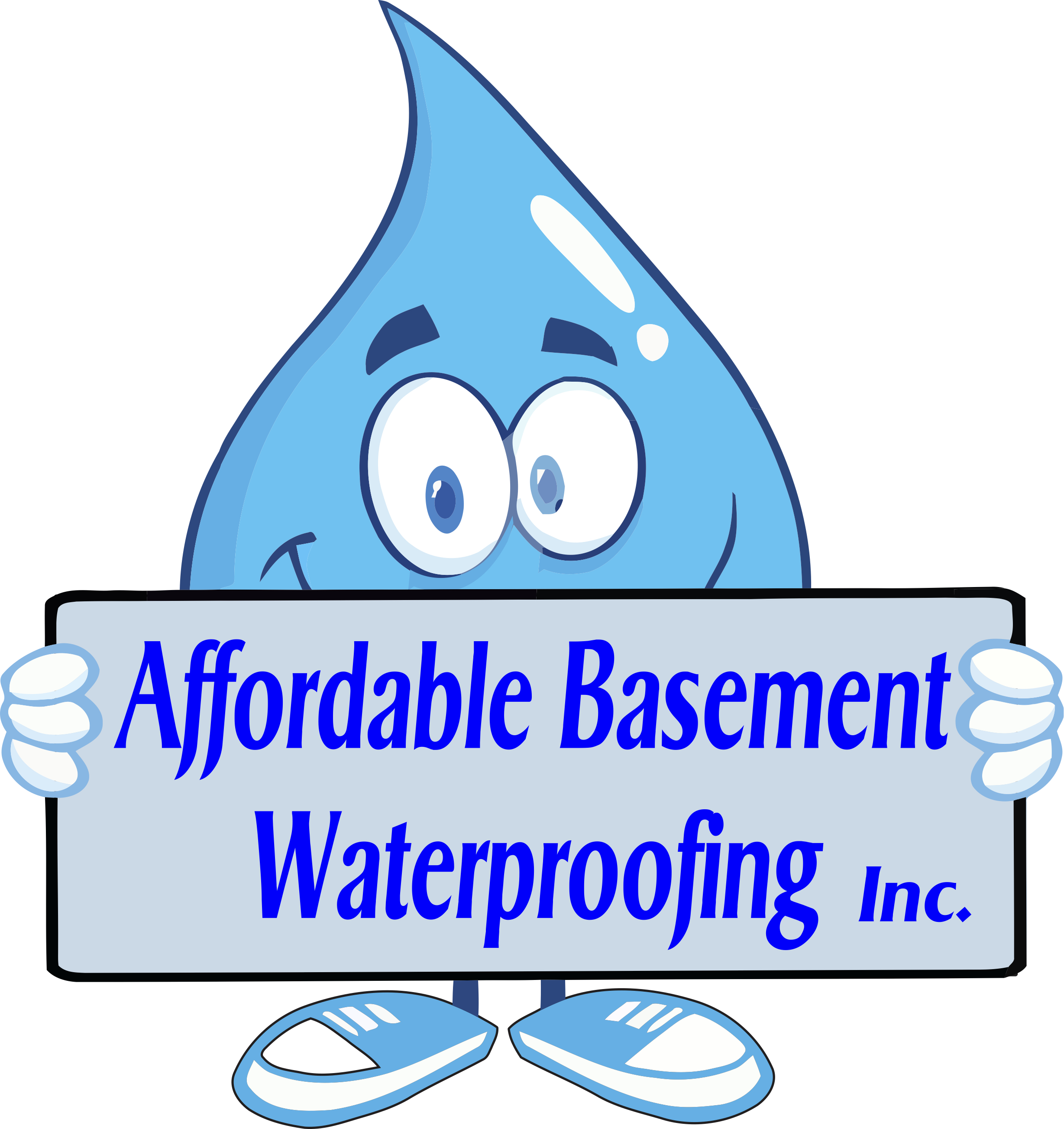 Affordable Basement Waterproofing, Inc. Logo