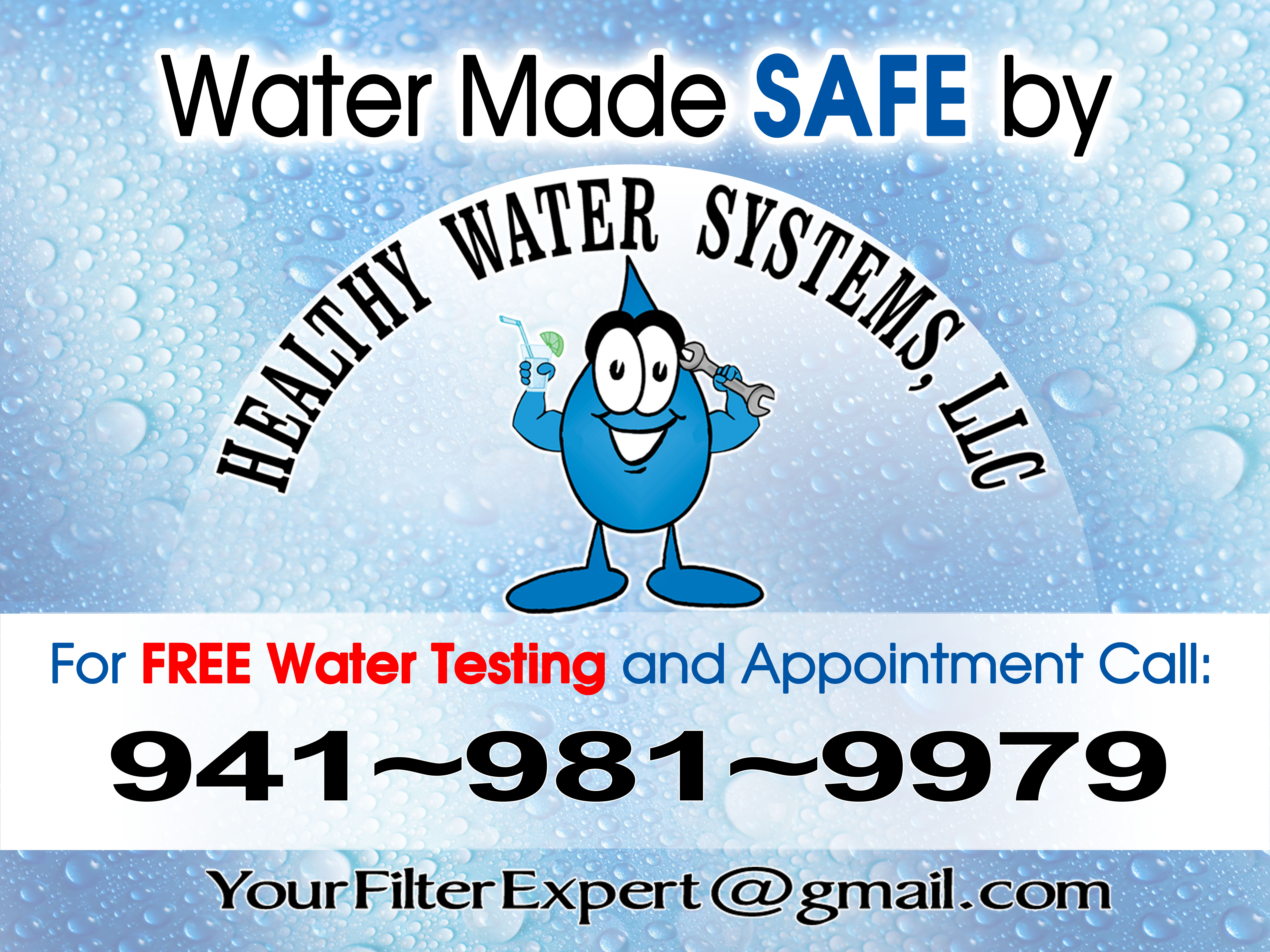 Healthy Water Systems, LLC Logo