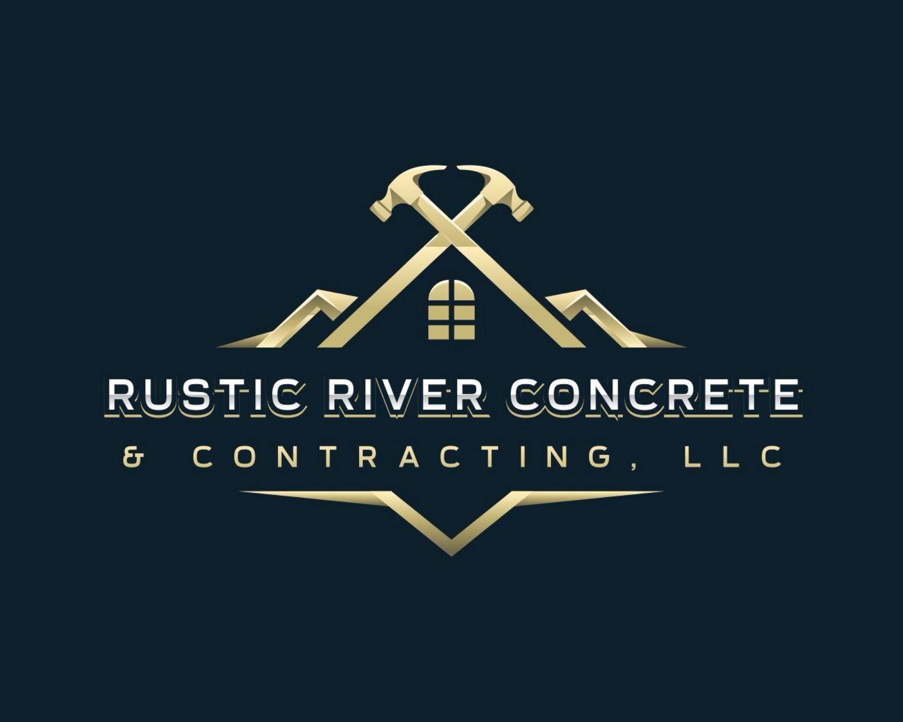 Rustic River Concrete & Contracting, LLC Logo