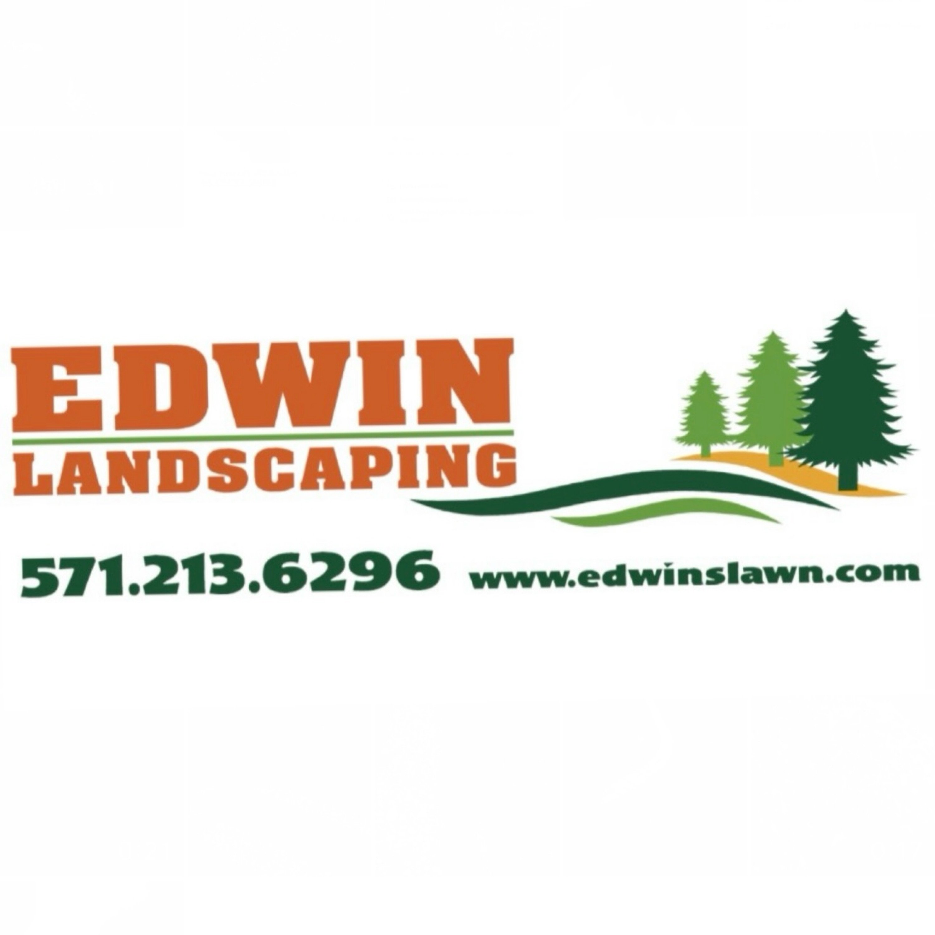 Edwin Landscaping Logo