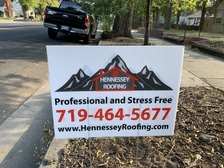 Hennessey Roofing Logo