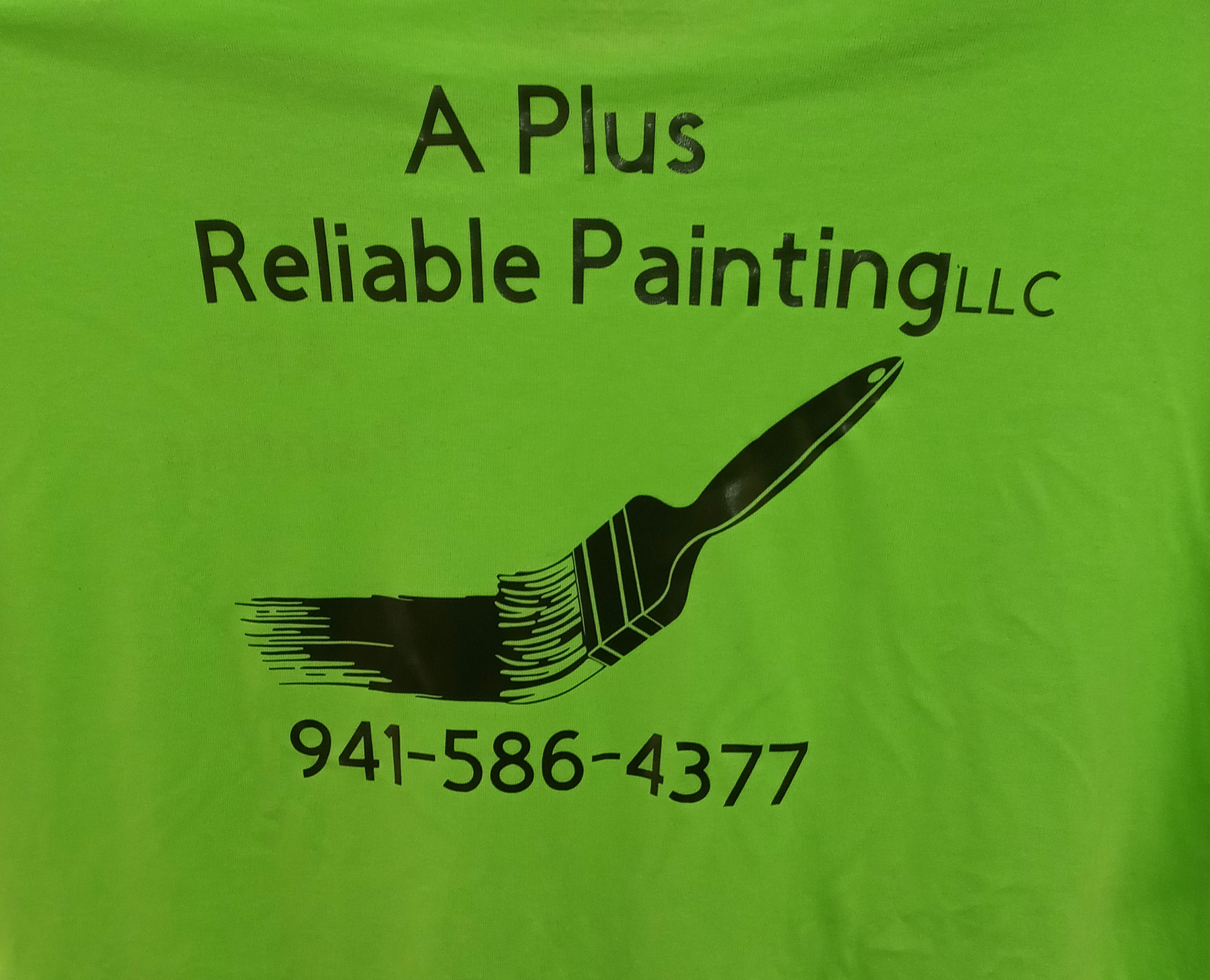 A Plus Reliable Painting Logo