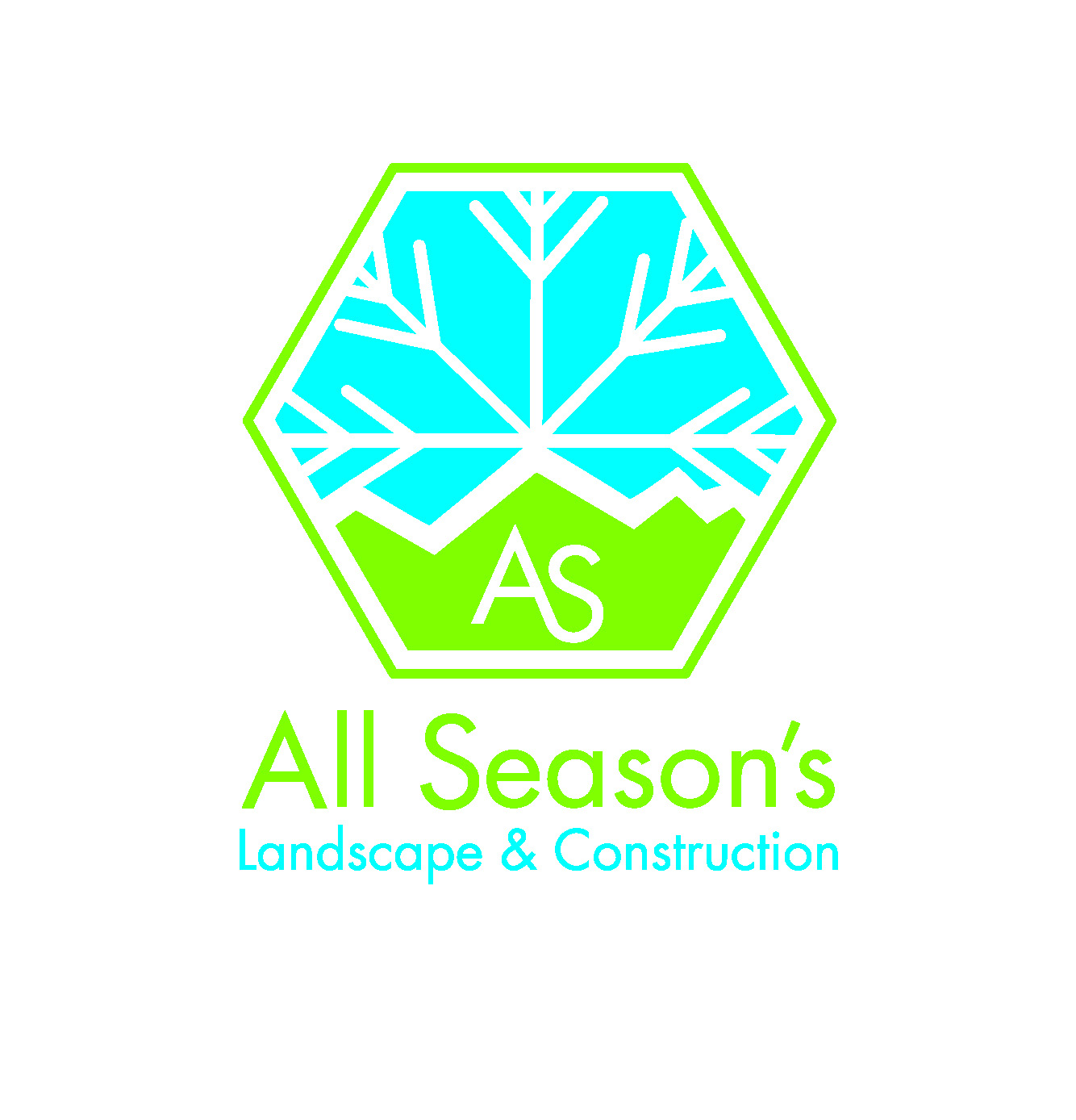 All Season Landscape and Construction Logo