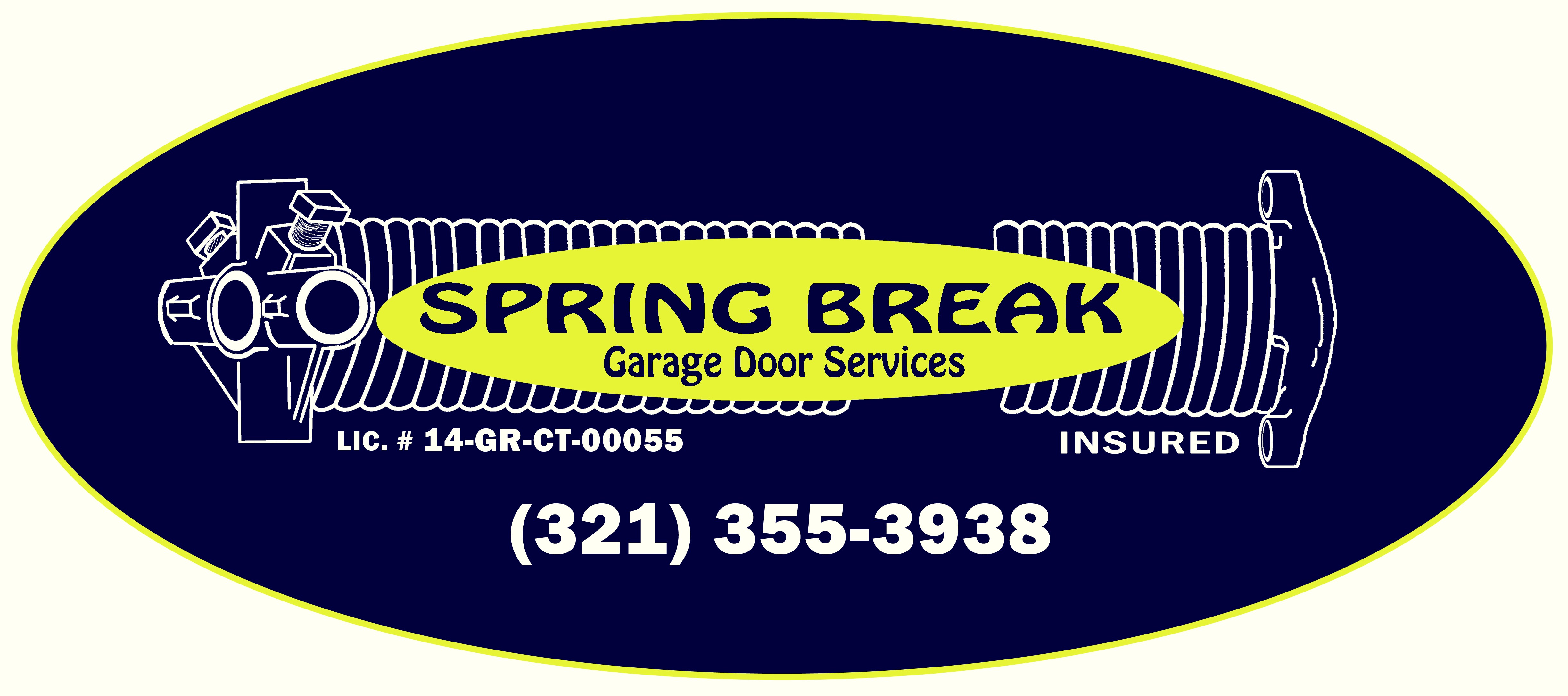 Spring Break Garage Door Services Logo