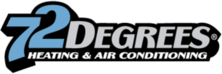 72 Degrees Heating & Air Conditioning Logo