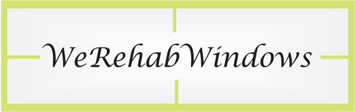 We Rehab Windows Logo