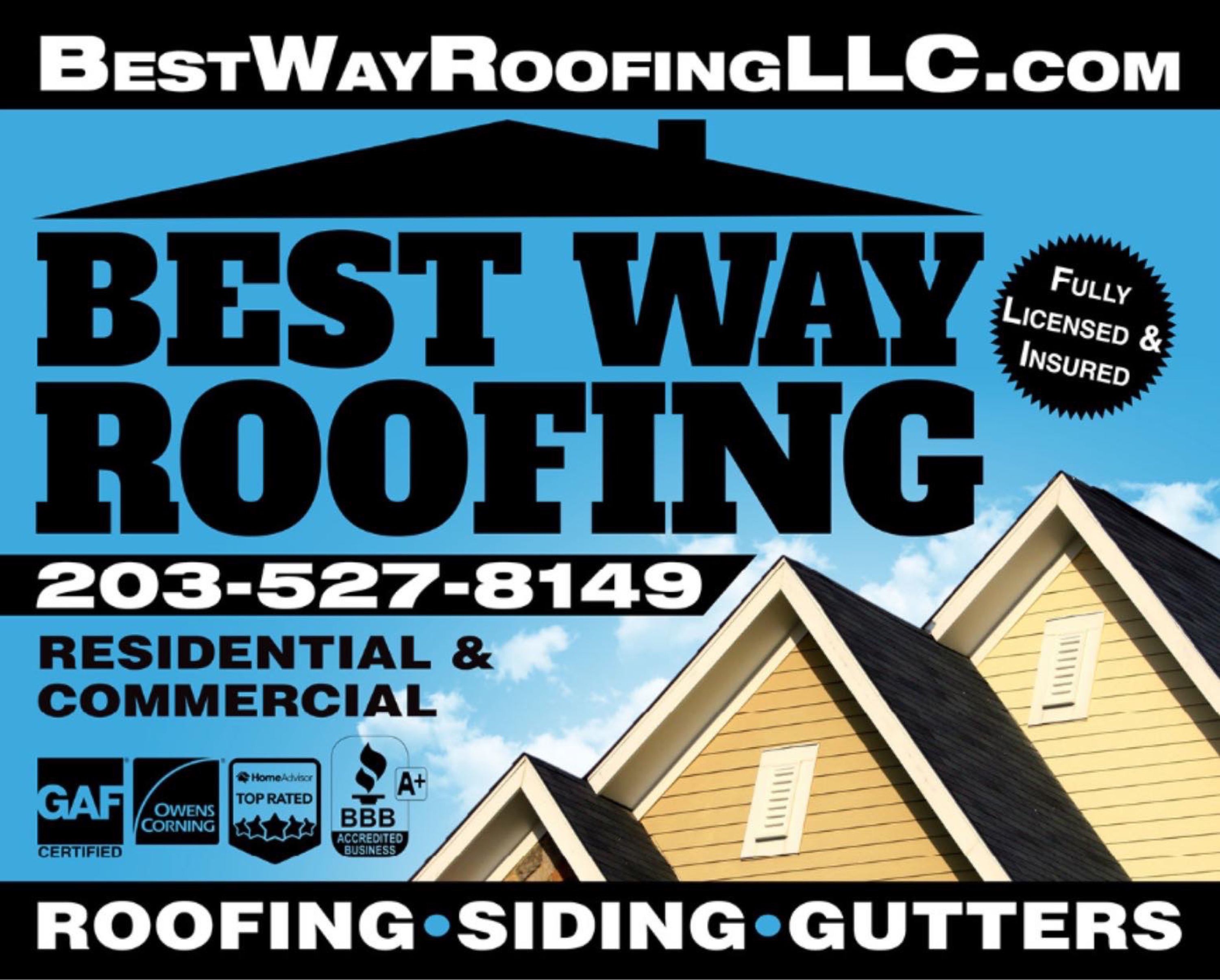 Best Way Siding and Roofing, LLC Logo