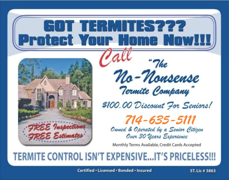 No-Nonsense Termite Company, Inc. Logo