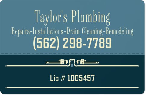 Taylor's Plumbing Logo