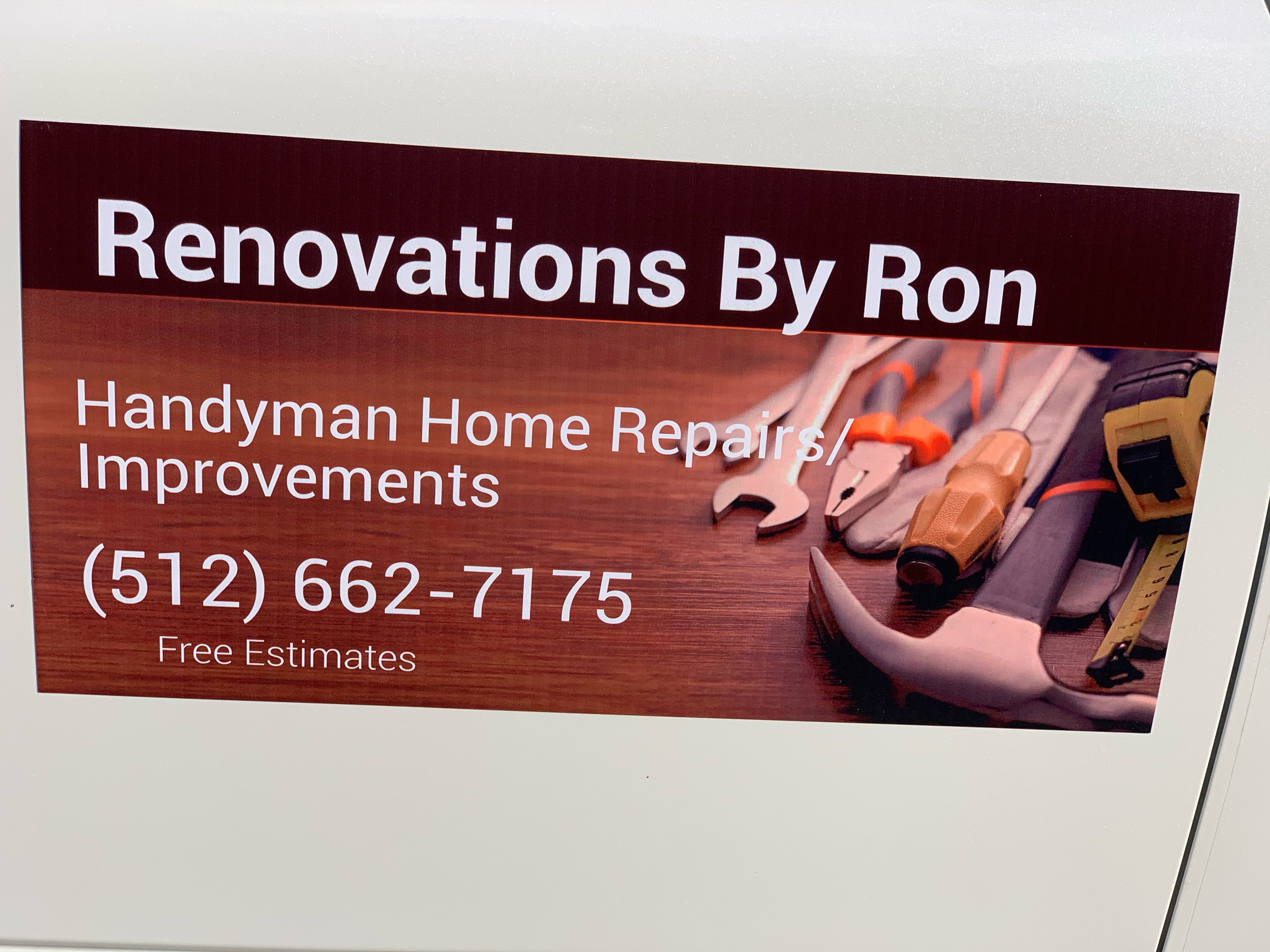 Renovations by Ron Logo