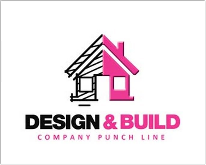 Creative Build Interior Design Logo