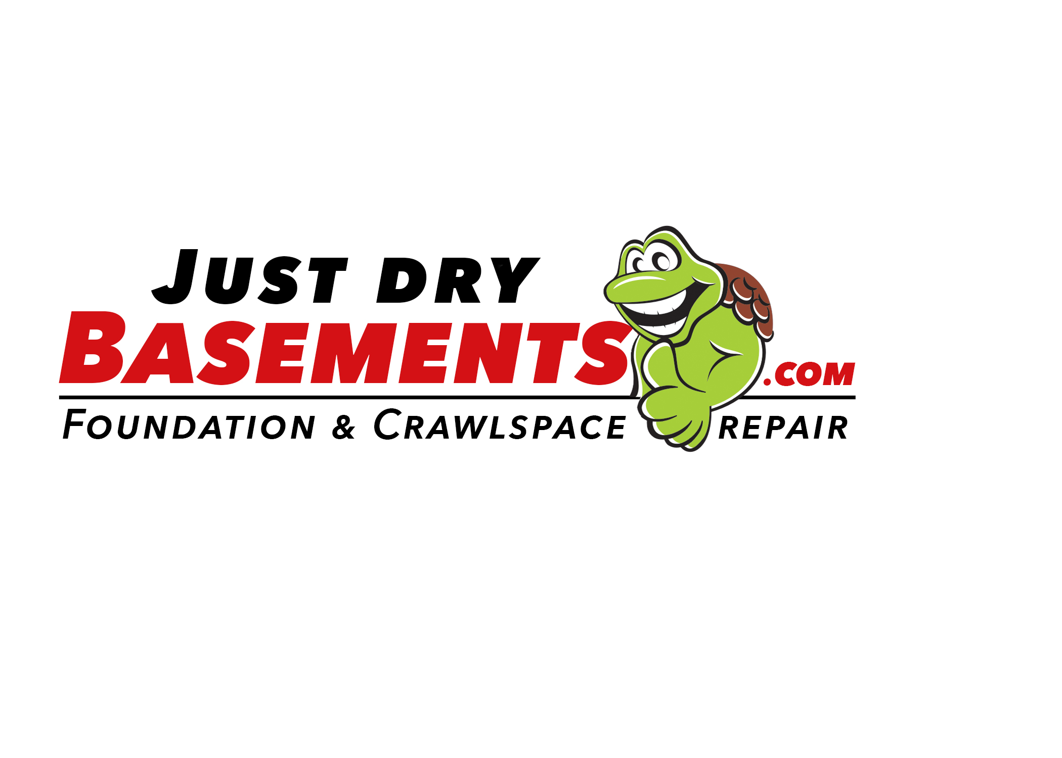 Just Dry Basement, Inc. Logo