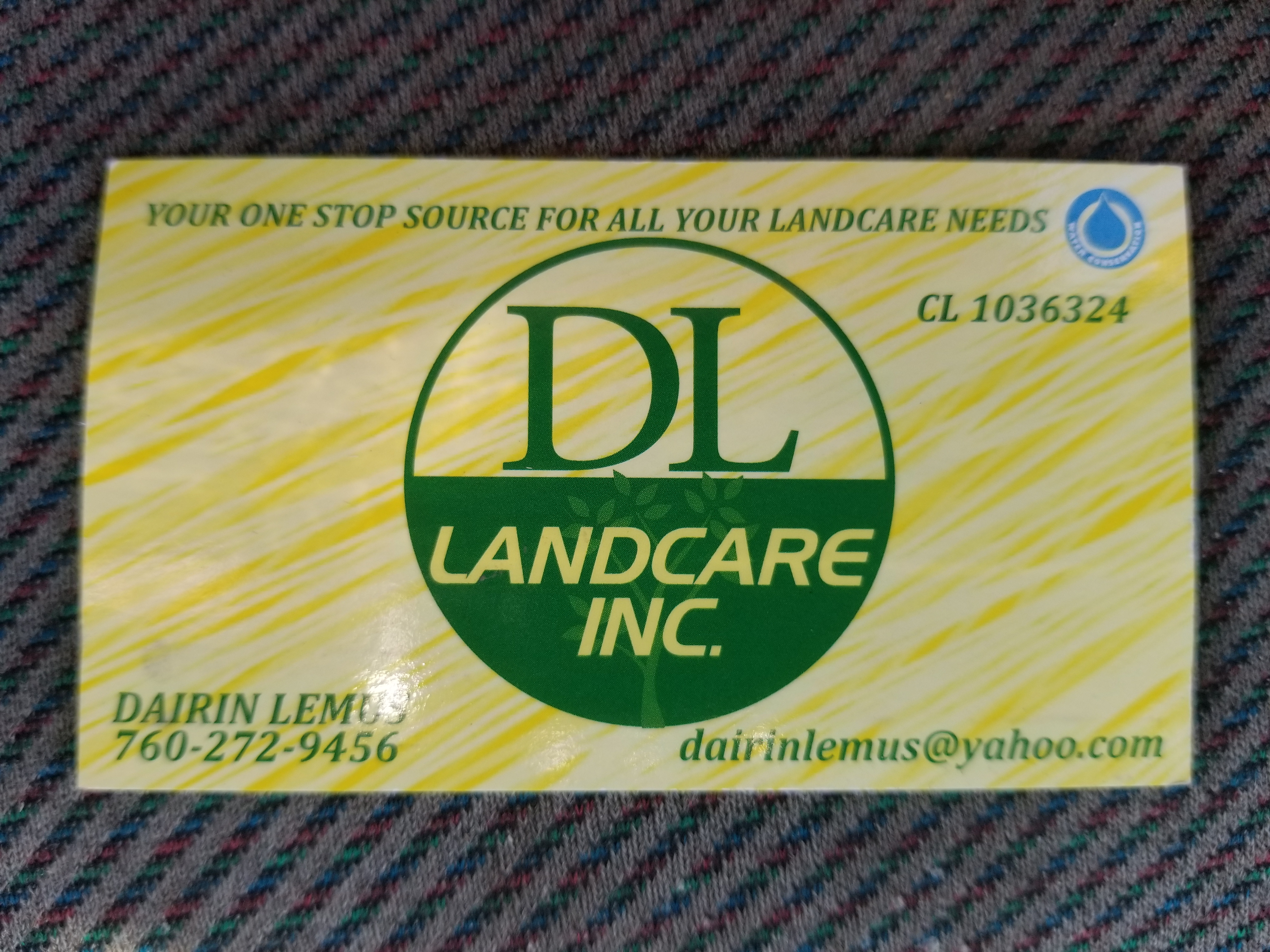 D L Land Care, Inc Logo