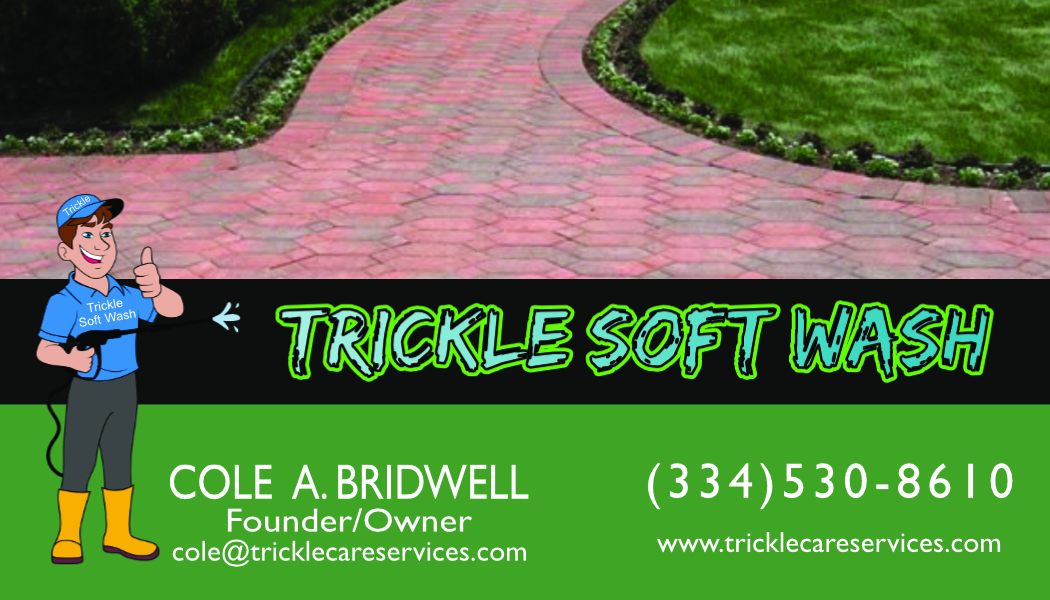 Trickle Soft Wash Logo