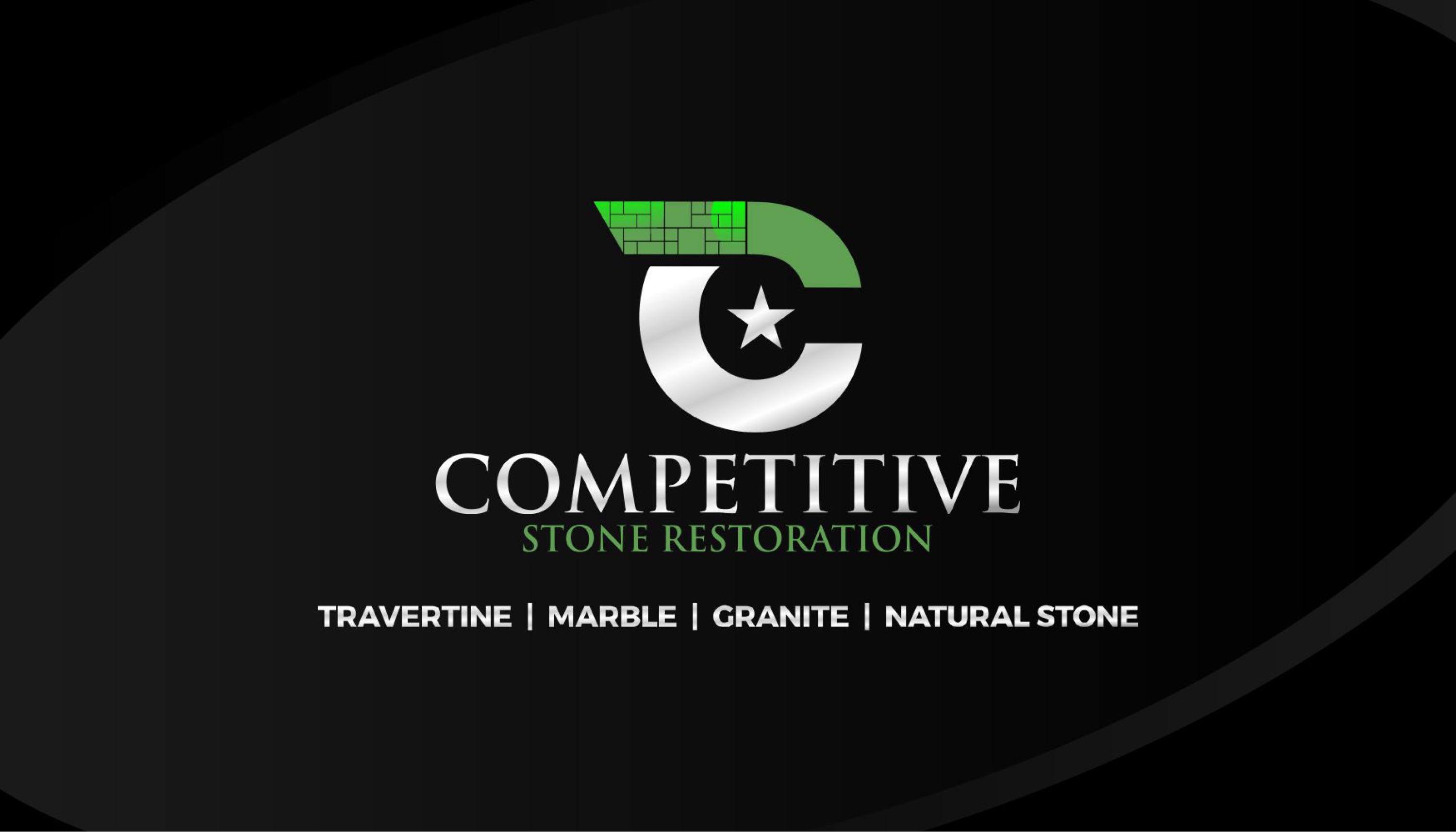 Competitive Stone Restoration Logo