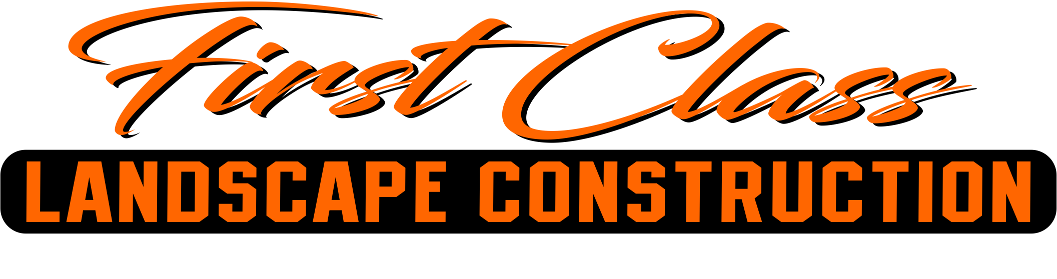 First Class Landscape Construction, Inc. Logo
