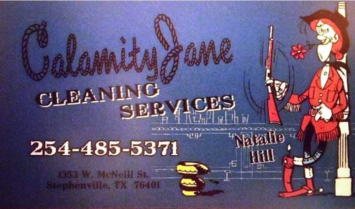 Calamity Jane Cleaning Services Logo