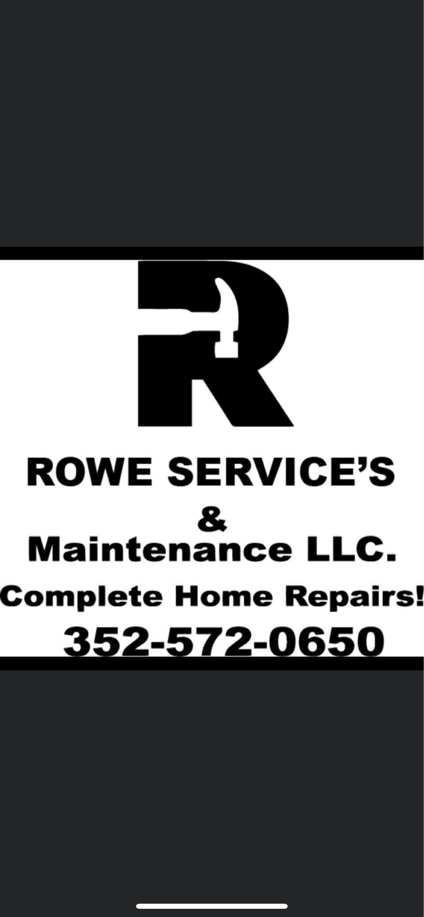Rowe Services and Maintenance, LLC Logo