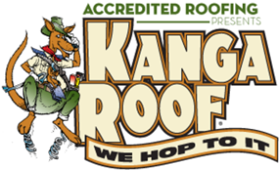 Accredited Roofing presents Kanga Roof Logo