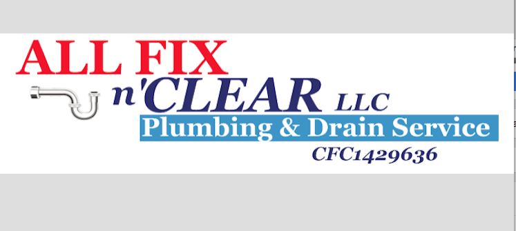 Allfix N' Clear Plumbing, LLC Logo