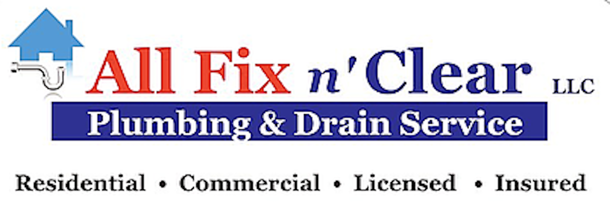 Allfix N' Clear Plumbing, LLC Logo