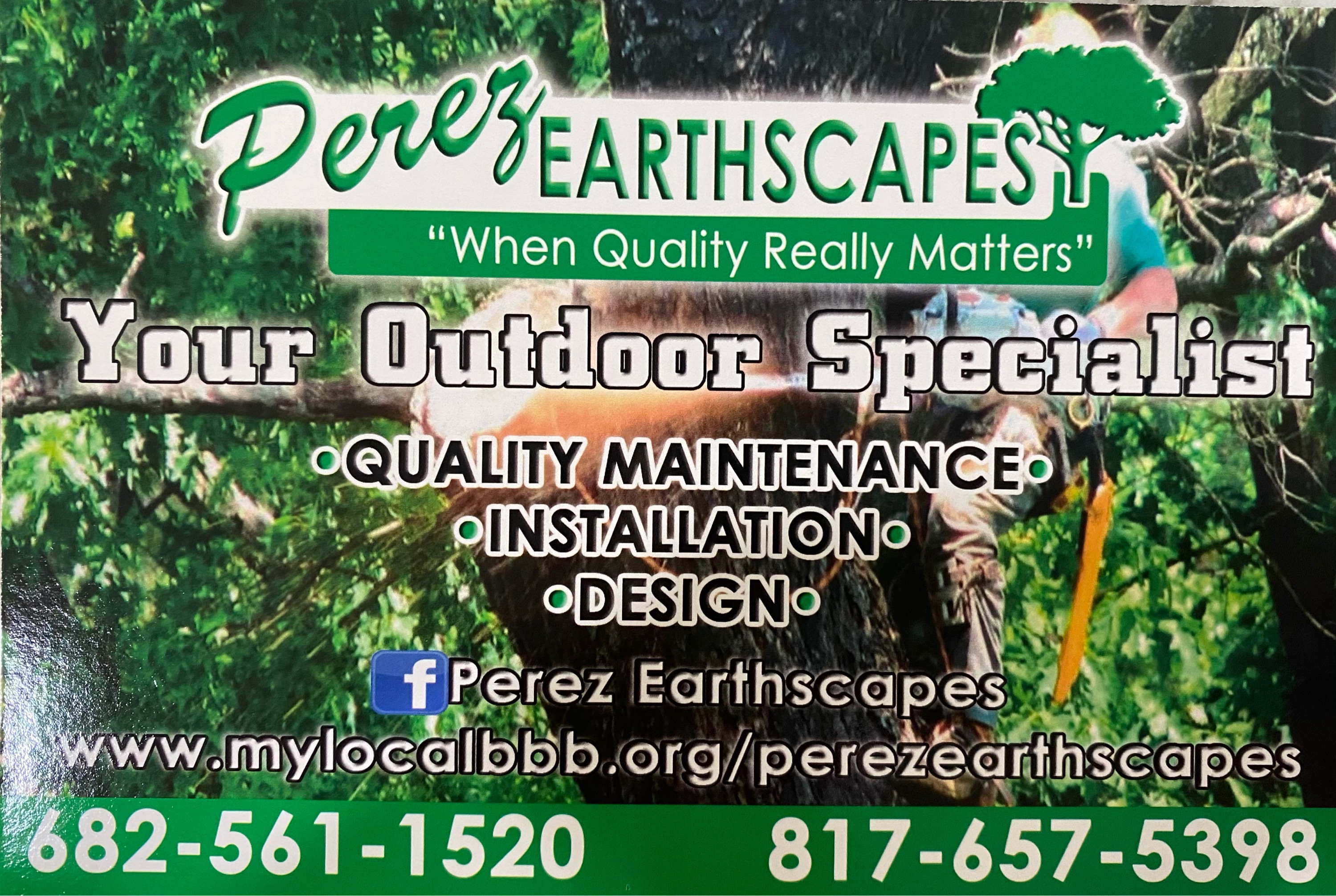 Perez Earthscapes Logo