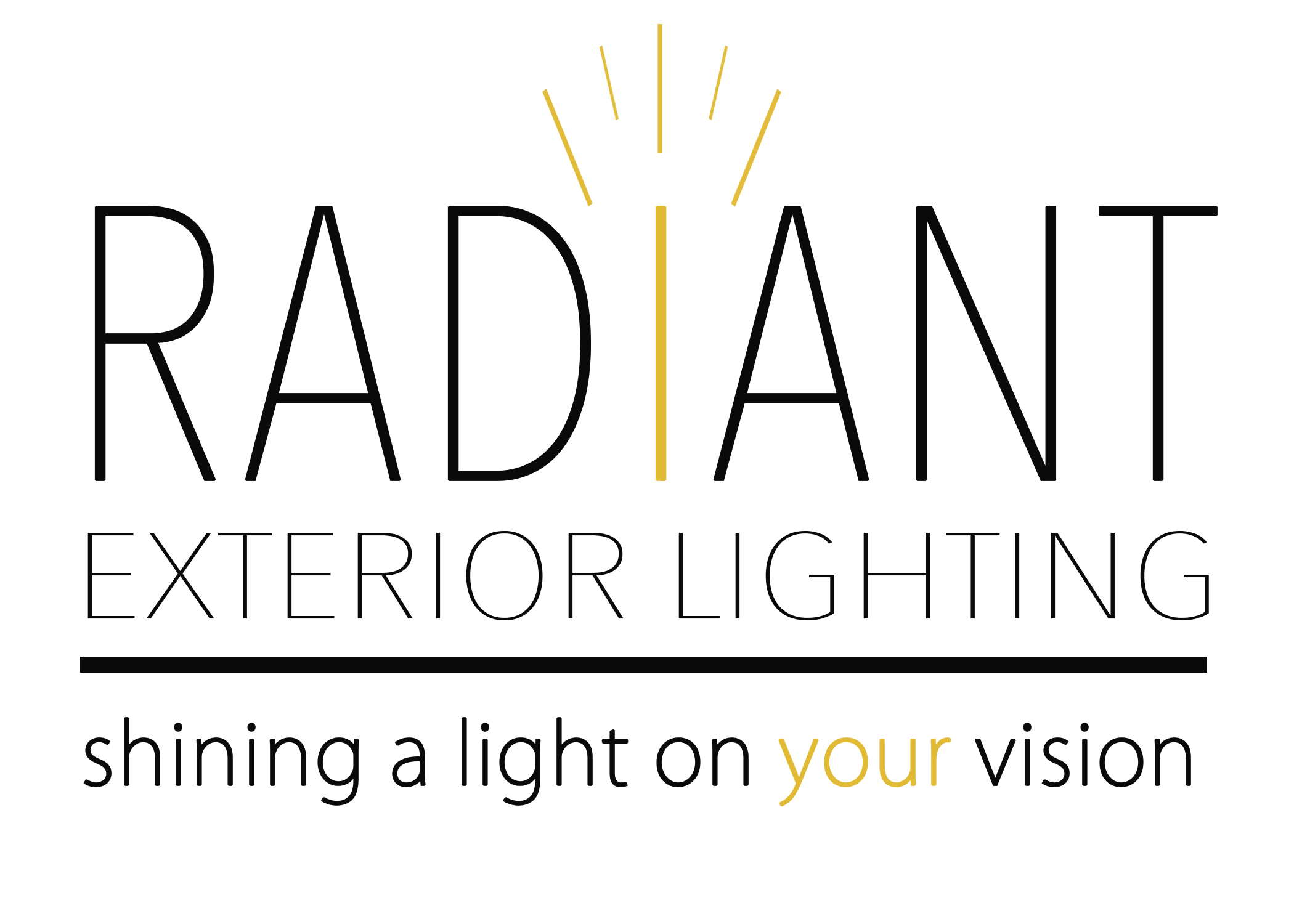 Radiant Exterior Lighting, LLC Logo