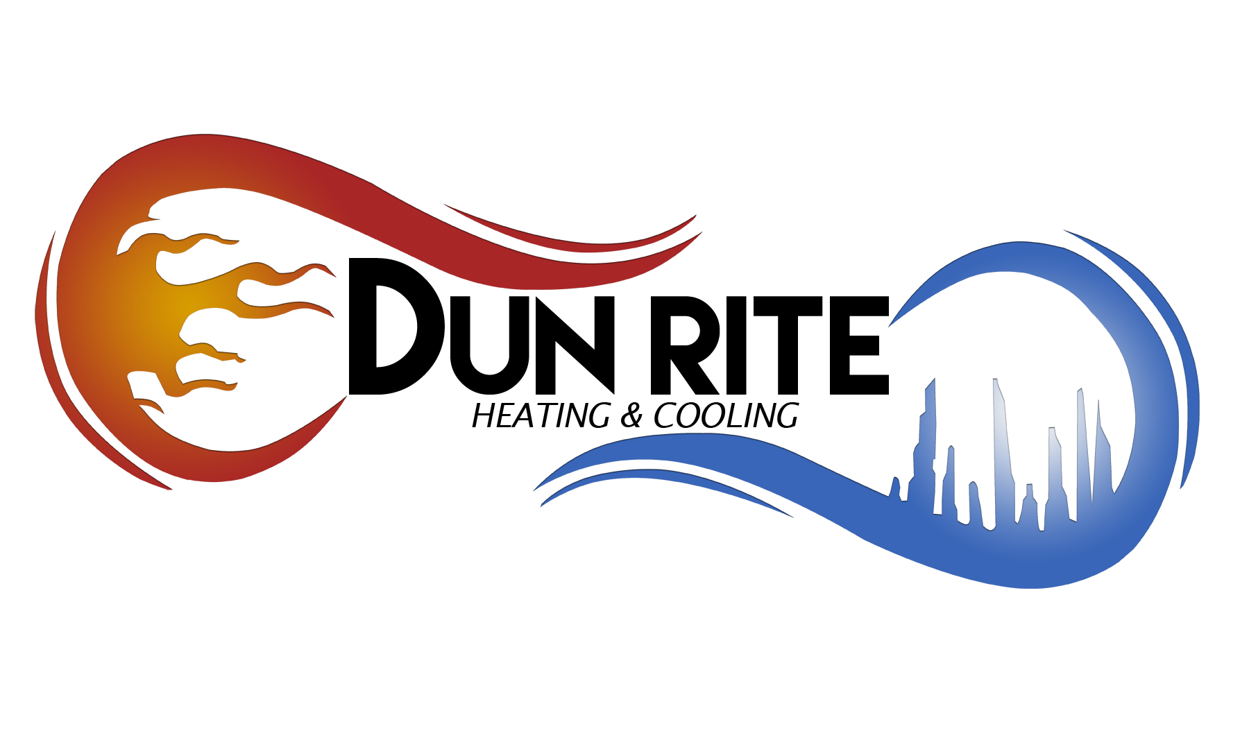 Dun Rite Heating & Cooling Logo