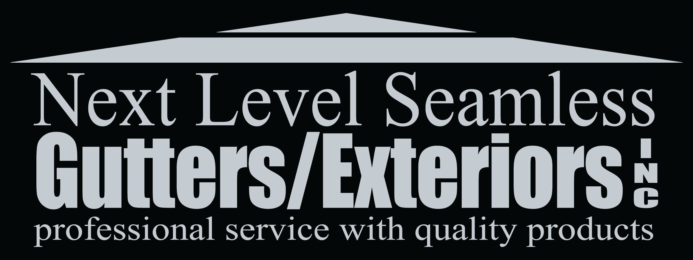 Next Level Seamless Gutters/Exteriors, Inc. Logo
