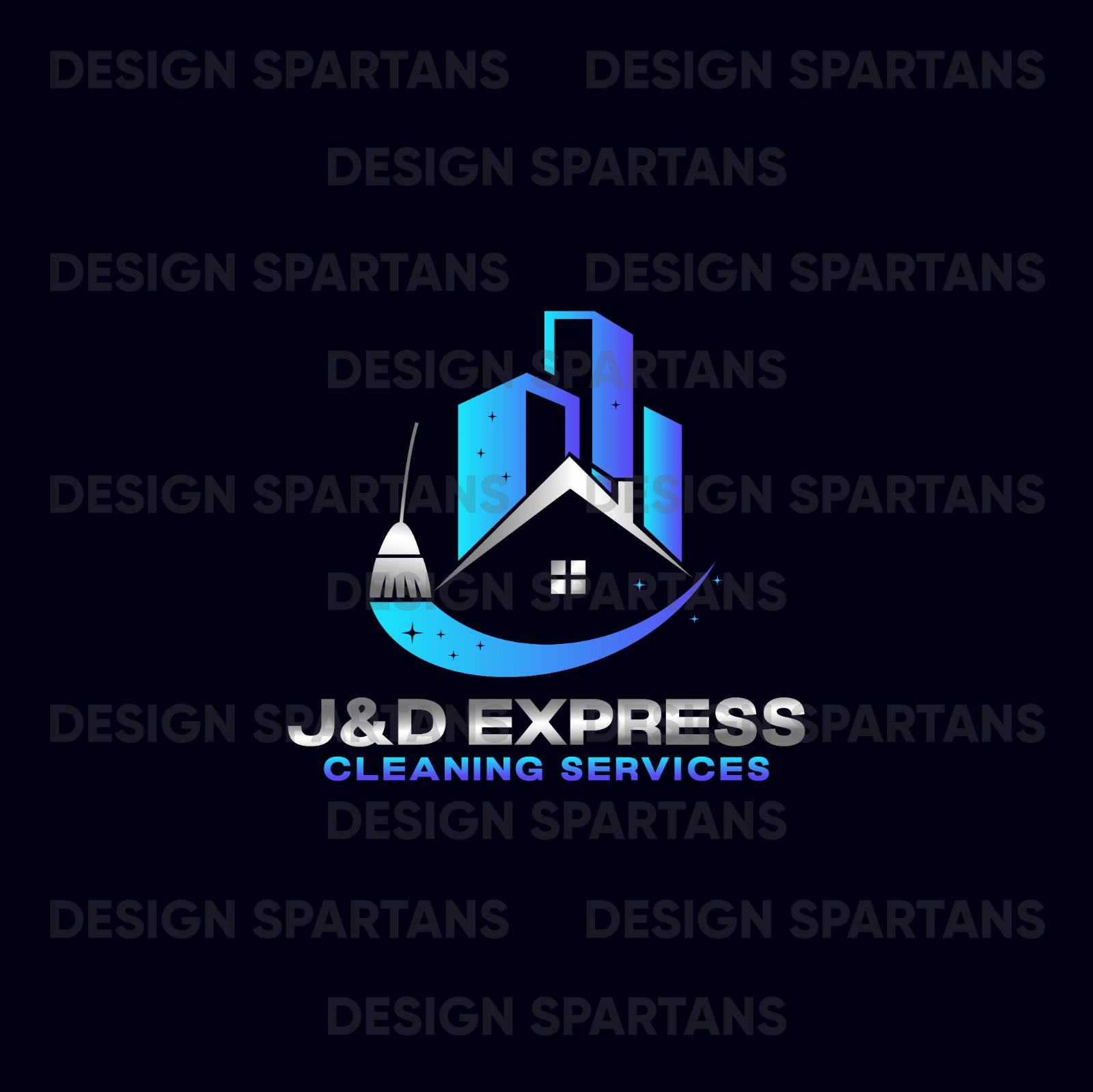 J & D Express Cleaning Services Logo