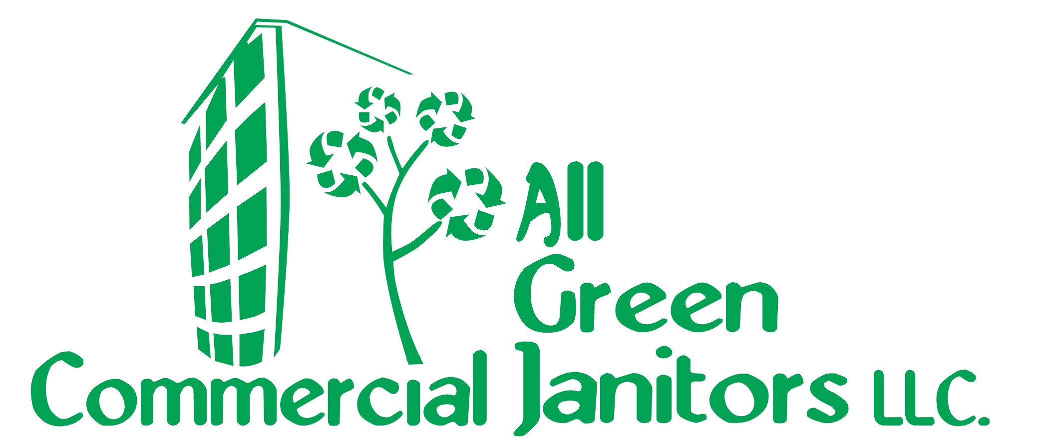 All Green Commercial Janitors, LLC Logo