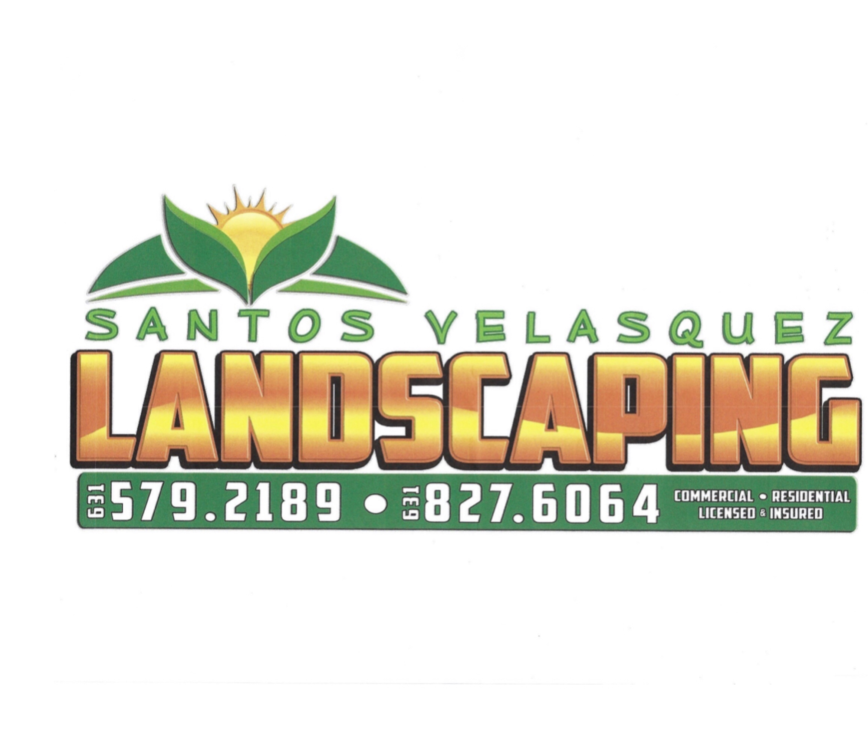 Santos Velasquez Landscaping Logo