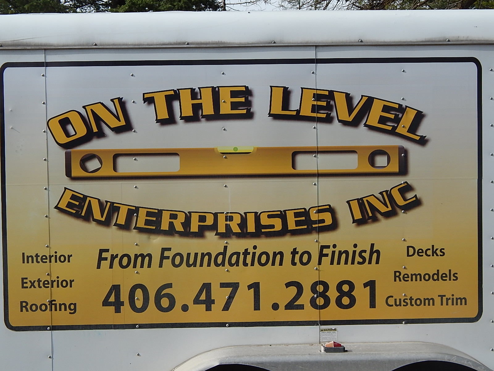 On The Level Enterprises, Inc. Logo