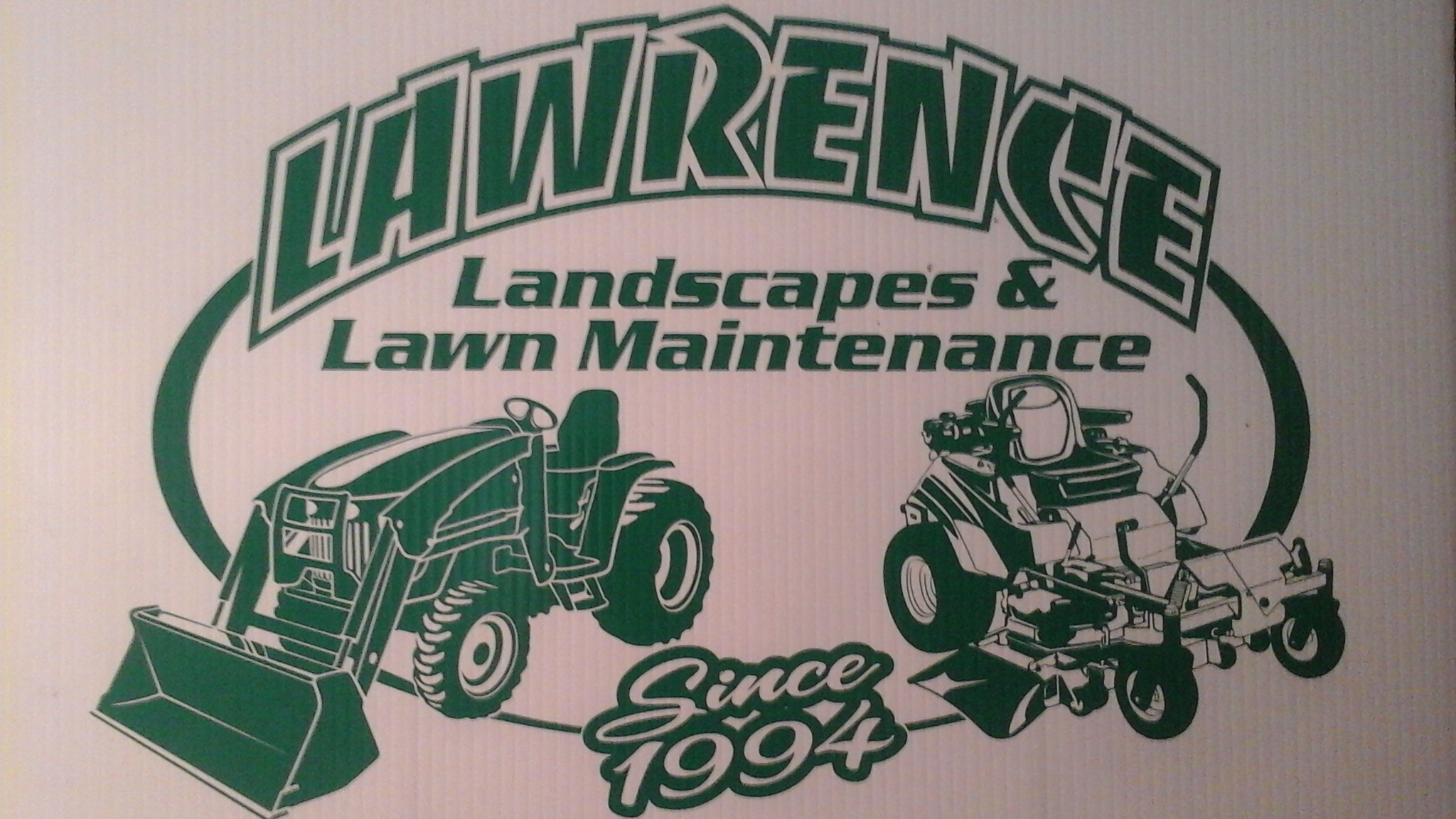 Lawrence Landscapes and Lawn Maintenance Logo