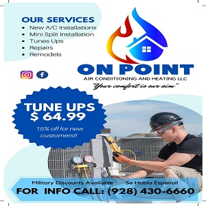 On Point Air Conditioning & Heating LLC Logo