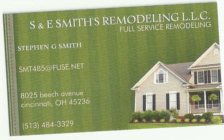 S & E Smith's Remodeling Logo
